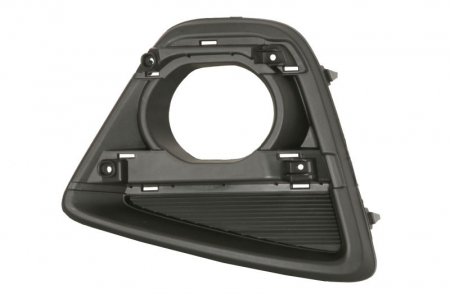 Grile - Acoperire bara fata Dreapta (cu gauri pentru lampa de ceata, plastic, negru) potrivit MAZDA CX-5 2011-2017 2015-2017