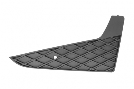 Grile - Acoperire bara fata Fata Stanga (FR, cu orificii pentru lampa de ceata, negru) potrivit SEAT IBIZA IV, IBIZA IV SC, IBIZA IV ST 2008-2017 dupa 2012