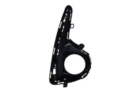 Grile - Acoperire bara fata Stanga (cu gauri pentru lampa de ceata, negru lucios) potrivit TOYOTA YARIS, YARIS/HATCHBACK dupa 2010 dupa 2017