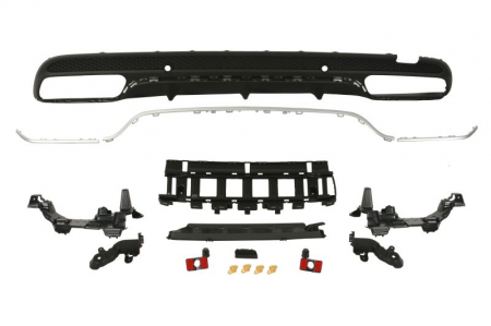 Acoperire bara Spate (cu paranteze de montaj; cu sipci cromate, AMG STYLING, cu suport de gauri, negru) MERCEDES C (A205), C (C205), C T-MODEL (S205), C (W205) KABRIOLET-LIMUZÍNA 12.13-04.23 Elemente bara - Acoperire bara Spate (cu paranteze de montaj; cu sipci cromate, AMG STYLING, cu suport de gauri, negru) MERCEDES C (A205), C (C205), C T-MODEL (S205), C (W205) KABRIOLET-LIMUZÍNA 12.13-04.23