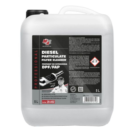 Aditivi auto - Aditiv filtru particule DPF MA PROFESSIONAL Agent de curatare 5L lichid, aplicatie: filtru particule DPF curatare apa