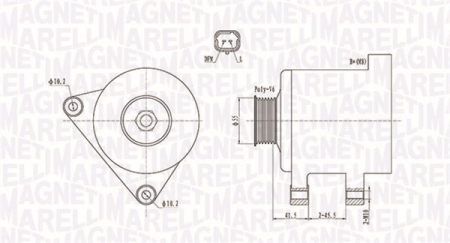 Alternatoare Electromotoare - Alternator potrivit CITROEN BERLINGO, BERLINGO MULTISPACE, BERLINGO/MINIVAN, C2, C3 I, C3 II, C3 PLURIEL, C4, C4 I, C5 I, C5 II, C8, C-ELYSEE, XSARA, XSARA PICASSO 1.4-2.2 dupa 1996 - (12V, 120A)