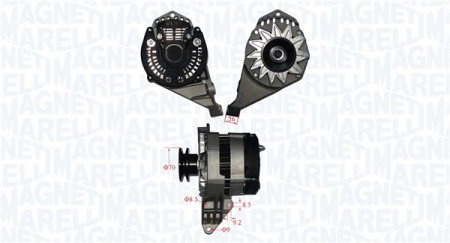 Alternatoare Electromotoare - Alternator potrivit RENAULT 4, 4/MINIVAN, TWINGO I 1.1/1.2 1976-1996 - (12V, 65A)