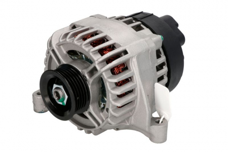 Alternator (12V, 75A) potrivit ALFA ROMEO MITO; CITROEN C4 I; FIAT 500, DOBLO, DOBLO/MINIVAN, FIORINO/MINIVAN, GRANDE PUNTO, IDEA, PALIO, PANDA, PANDA/HATCHBACK, PENNY/KOMBI, PUNTO 1.1-2.0 01.86- [0]
