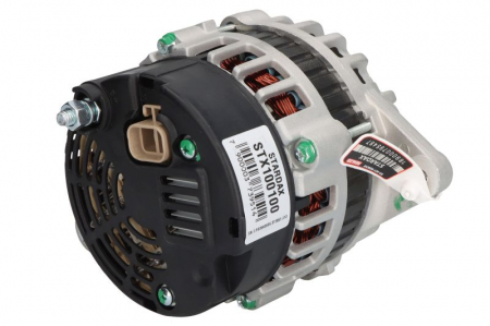 Alternator (12V, 90A) potrivit HYUNDAI ACCENT II, ACCENT III, COUPE II, ELANTRA III, ELANTRA IV, GETZ, I30, MATRIX, TIBURON, TRAJET, TUCSON; KIA CARENS II, CERATO I, RIO II 1.3-2.0 01.00- [1]