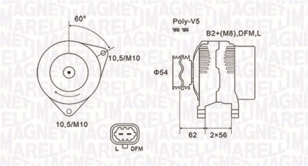 Alternator (14V, 100A) OPEL ASTRA H, ASTRA H GTC, CORSA C, CORSA D, MERIVA A, TIGRA 1.0-1.4LPG intre 2004-2014 Piese Auto - Alternator (14V, 100A) OPEL ASTRA H, ASTRA H GTC, CORSA C, CORSA D, MERIVA A, TIGRA 1.0-1.4LPG intre 2004-2014