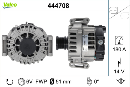 Alternator potrivit MERCEDES C (C204), C T-MODEL (S204), C (W204), CLS (C218), CLS SHOOTING BRAKE (X218), E (A207), E (C207), E T-MODEL (S212) 1.8-5.5 dupa 2003 (14V, 180A, reconditionat) [2]
