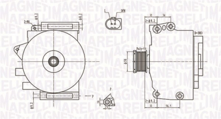 Piese Auto - Alternator (14V, 200A) MERCEDES E T-MODEL (S211), E (W211), S (W220) 2.1D-3.2D intre 2002-2009