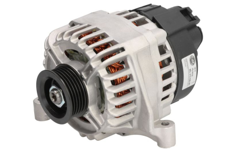 Alternator (14V, 75A) potrivit ALFA ROMEO MITO; FIAT DOBLO, DOBLO/MINIVAN, FIORINO, FIORINO/MINIVAN, GRANDE PUNTO, IDEA, PALIO, PANDA, PANDA/HATCHBACK, PUNTO, PUNTO EVO 1.1-1.4LPG 03.96- [0]