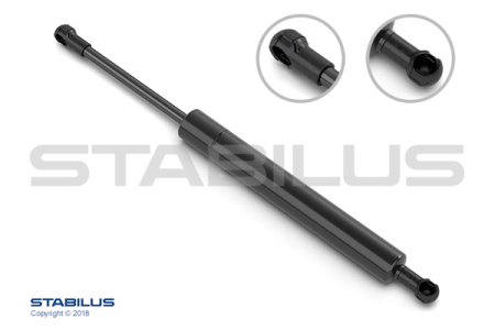 Amortizor portbagaj - Amortizor capota Dreapta/Stanga lungime maxima: 326mm, cursa:95mm potrivit BMW 7 (E38) SEDAN 1994-2001