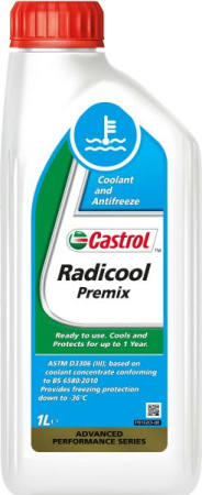 Antigel - Antigel CASTROL RADICOOL G11/G48 1L ASTM D3306 (III) BS BS 6580:2010