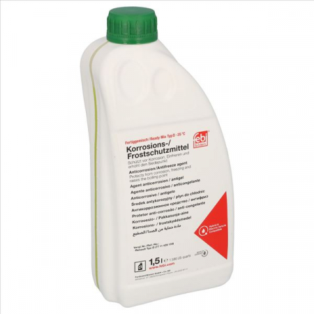 Ulei Lichide tehnice - Antigel concentrat FEBI Verde tip Renault D 1.5L