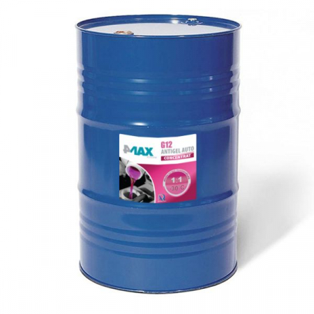 Ulei Lichide tehnice - Antigel concentrat (tip de refrigerant G12) (1x200L, 200KG), fara silicati, rosu, contine: mono-etilenglicolului