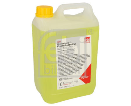Antigel concentrat tip G11/G48 5L, 1:1=-35°C, verde/galben, norma: MB 325.2, mono-etilen glicol  MERCEDES 123 C123 [1]