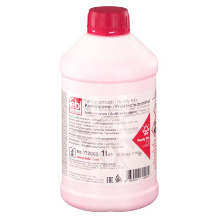 Antigel - Antigel FEBI G12 1L G12 (-35°C) VW TL 774 D