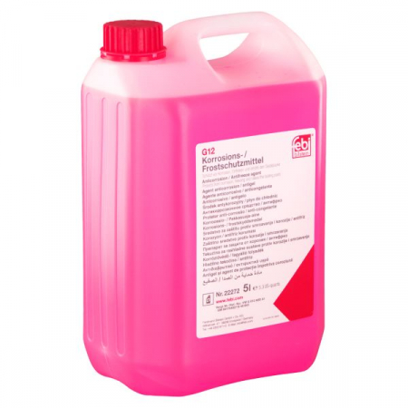Antigel - Antigel G12/G30, rosu, fara silicati, -38 C VW TL 774-D 5L