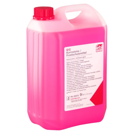 Antigel - Antigel G12/G30, rosu, fara silicati, -38 C VW TL 774-D 5L