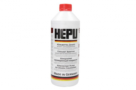 Ulei Lichide tehnice - Antigel HEPU G12 ROSU CONCENTRAT 1,5 l , fara silicati, nitrati, amino-acizi sau fosfati