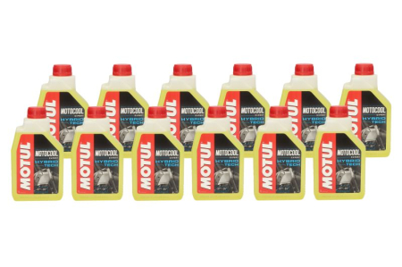 Antigel - Antigel MOTUL MOTOCOOL EXPERT 1l 135/-37°C, galben bax gata de folosit, 12buc