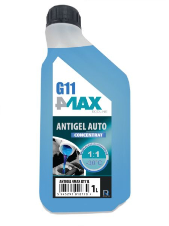 Antigel - Antigel tip G11 1 litru fara silicati, albastru, mono-etilenglicol