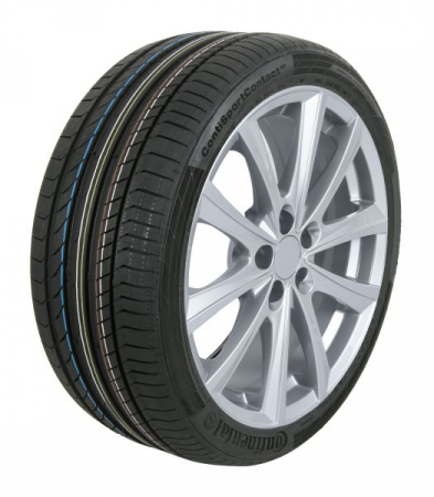 Anvelopa vara, ContiSportContact 5P, CONTINENTAL, FR, XL, T0, etichete: Din data de 01.05.2021: eficienta combustibil - D; aderenta pe teren umed - A; clasa de măsurare a zgomotul [1]