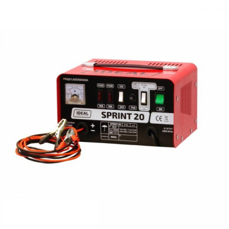 Produse iarna - Aparat de incarcat bateria auto 12 si 24 volti acumulatori cu acid SPRINT 20