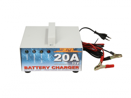 Produse iarna - Aparat incarcat baterii auto  12V max curent de varf 20A cu carcasa metalica cu protectie electronica