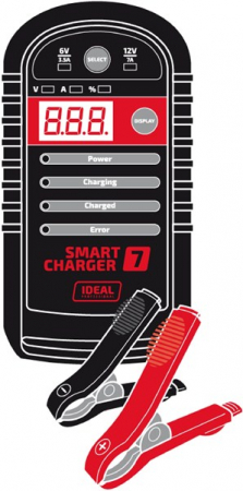 Aparat incarcat baterii auto  curent incarcare 3,5/7A, tensiune 6/12V, baterie cu acid, de tip AGM si cele cu gel [1]