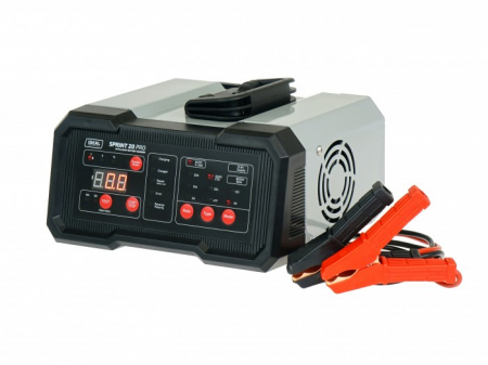 Produse iarna - Aparat incarcat baterii auto SPRINT 20 PRO, voltaj incarcare: 6/12 V IDEAL, curent pornire: 100A, curent incarcare: 2/10/20A, alimentare: 230V, tip baterie: AGM/EFB/GEL/LFP/MF/WET