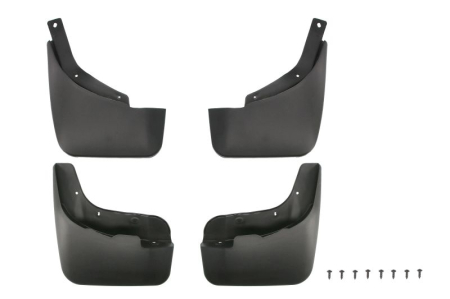 Ornamente - Aparatoare noroi Fata/Spate Dreapta/Stanga (set 4 buc.) potrivit AUDI Q7 4L 2010-2015
