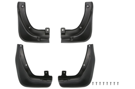 Ornamente - Aparatoare noroi Fata/Spate Dreapta/Stanga (set 4 buc.) potrivit KIA SPORTAGE II JE 2008-2010