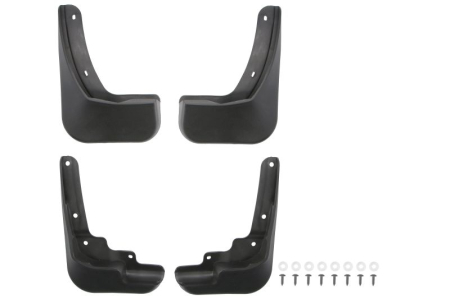 Ornamente - Aparatoare noroi Fata/Spate Dreapta/Stanga (set 4 buc.) potrivit PEUGEOT 301 dupa 2012