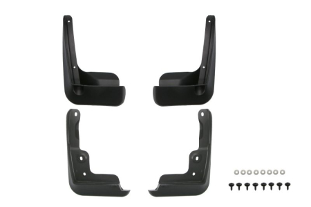 Ornamente - Aparatoare noroi Fata/Spate Dreapta/Stanga (set 4 buc.) potrivit TOYOTA COROLLA E21 dupa 2018