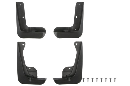 Ornamente - Aparatoare noroi Fata/Spate Dreapta/Stanga (set 4 buc.) potrivit VW T-CROSS 2018-2023