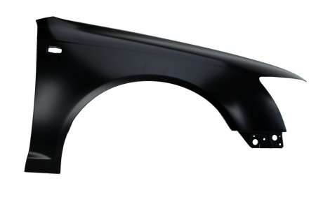 Caroserie - Aripa fata dreapta cu locas semnalizator, aluminiu AUDI A6 intre 2004-2008