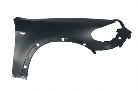 Caroserie - Aripa fata dreapta cu locas spalator, cu locas semnalizator, plastic BMW X5 E70 intre 2010-2013