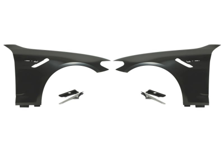 Aripa fata Dreapta/Stanga Pachet M, cu locas bandou, otel potrivit BMW 5 G30, G31, G38, F90 02.17-04.20