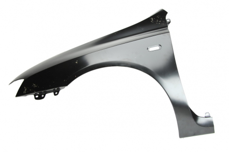 Aripa fata stanga potrivit FIAT STILO HATCHBACK 3 usi 2001-2008 cu locas semnalizator, galvanizata, TUV [1]