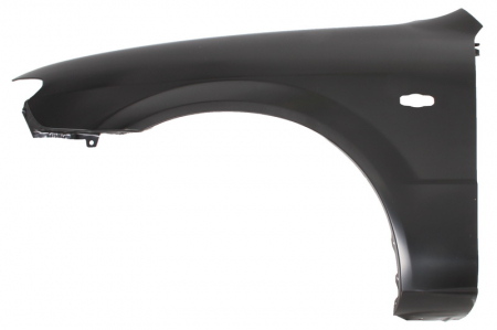 Caroserie - Aripa fata stanga cu locas semnalizator MAZDA 323 intre 1998-2000