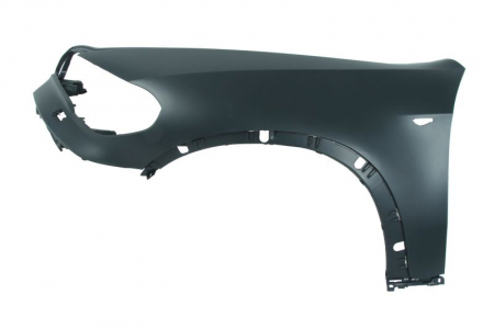 Caroserie - Aripa fata stanga cu locas spalator, cu locas semnalizator, plastic BMW X5 E70 intre 2010-2013