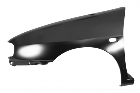 Caroserie - Aripa fata stanga cu oval locas pentru indicator, cu locas semnalizator, galvanizata, SEAT INCA; VW CADDY, POLO intre 1995-2004