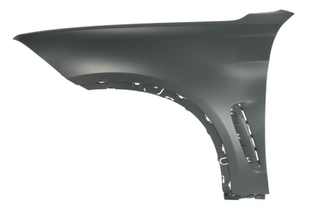 Aripa - Aripa fata Stanga potrivita BMW X6 F16, F86 2014-2019 (cu suport de gauri, plastic)