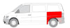 Aripa MERCEDES-BENZ VITO bus (638) spate dreapta 1996-2003 [2]