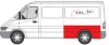 Aripa spate stanga 1/3 lungime; model mediu, lungime 80mm MERCEDES SPRINTER; VW LT intre 1995-2006 [1]