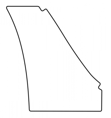 Ornamente - Autocolant protectie aripa Spate Dreapta incolor, ajustare automata/ Folie 3M PPF 4.0 potrivit SKODA OCTAVIA III 2012-2016