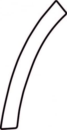 Autocolant protetie aripa spate stanga transparent, 3M PPF 4.0 folie, ajustare automata potrivit LEXUS IS III XE30 dupa 2013 [0]