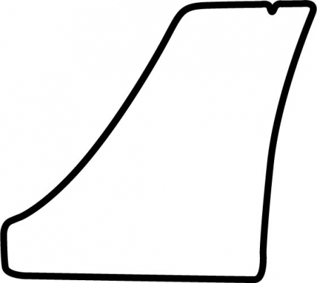 Autocolant protetie aripa spate stanga transparent, 3M PPF 4.0 folie, ajustare automata potrivit SKODA ROOMSTER 2006-2015 [0]