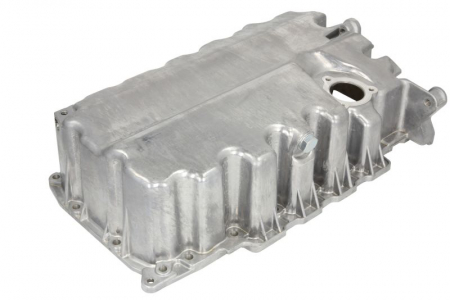 Baie ulei aluminiu, cu locas senzor potrivit AUDI A3; SEAT LEON, TOLEDO IV; SKODA OCTAVIA III; VW Golf 7 VII, PASSAT B7, PASSAT B8 1.6D/2.0D dupa 2012 [1]