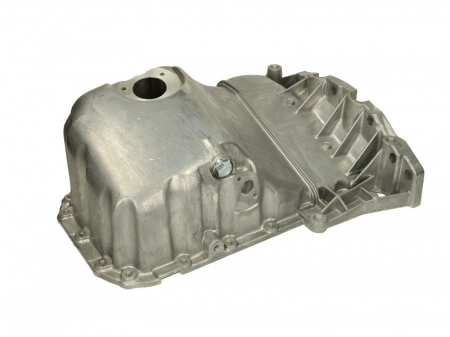 Baie de ulei - Baie ulei aluminiu, cu locas senzor potrivit AUDI A4 B5, A4 B6, A6 C4, A6 C5; VW PASSAT B5 1.8 1994-2005