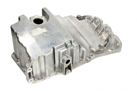 Baie ulei aluminiu, partea inferioara, cu locas senzor potrivit AUDI A4 B7, A6 C6; SEAT EXEO ST 2.0 2004-2013 [1]